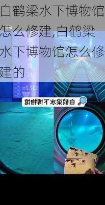 白鹤梁水下博物馆怎么修建,白鹤梁水下博物馆怎么修建的