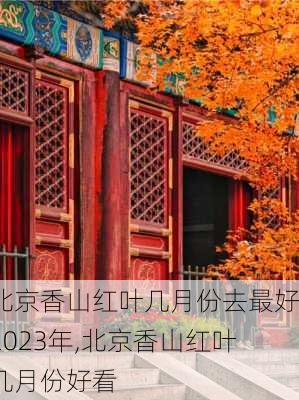 北京香山红叶几月份去最好2023年,北京香山红叶几月份好看