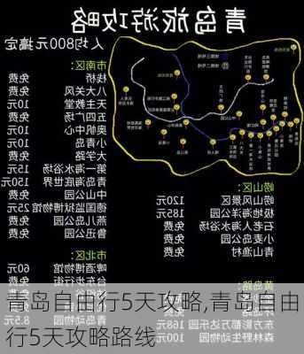 青岛自由行5天攻略,青岛自由行5天攻略路线