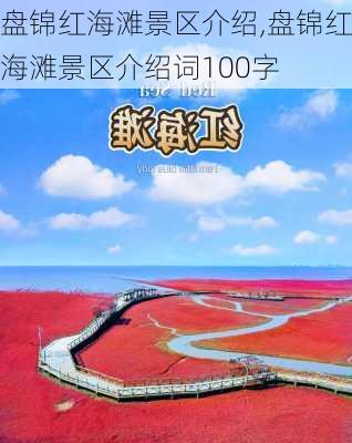 盘锦红海滩景区介绍,盘锦红海滩景区介绍词100字